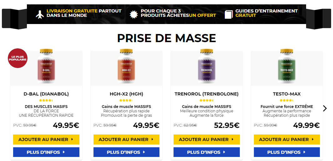 vente steroide suisse Androx